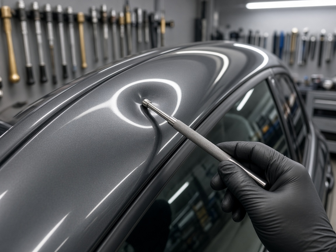 Beispielhafte Darstellung der Ausbeultechnik